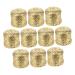 Minkissy 10pcs boxing Smoker Moxibusion Device Massage Tool Fire Sower Stand Travel Dusche Spray MoXa Tools Moxa Sticks Burner Parrings Smoke -free Moxa Storage Boxes copper heating box