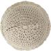 ZLYC Women Cotton Crochet Slouchy Beanie Hat - Handmade Knit Cutout Summer Floral Skull Cap in Solid Beige - Buy Online on GoSupps.com