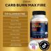 GREENVIFY Carb Burn Max Fire Maximum Strength Natural Supplement 60 Capsules 30 Day Supply Vegan Gluten Free (1) - Buy Online on GoSupps.com