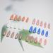 Almond Shaped Nails-ColorA Press on Nails Square Fake Nails Acrylic Glossy Short False Nail Tips Simple Artificial Finger Manicure for Women and Girls 24pcs - Buy Online on GoSupps.com