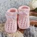Royal Icon Baby Booties 0-3 Months | Warm & Safe Newborn Slippers for Baby Boys & Girls | Soft & Stylish Ri403 Pink Ri1045 - Buy Online on GoSupps.com