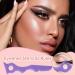 Wing Eyeliner Stencils - Silicone Women Lip Applicator - Beginner-Friendly Lip Stencils Portable Shaping Tool for Girls Littryee Purple - Buy Online on GoSupps.com