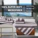 Luxurious Coffee Washcloth Set - 4 Pack 13x13 Fingertip Towels for Bathroom & Kitchen - Buy Online on GoSupps.com
