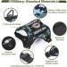 Belababy Tactical Anti-Pull Dog Harness with Velcro Molle Panels - Blue Camo | Adjustable & Breathable Harness for Training - Large - Buy Online on GoSupps.com