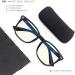 Shop HEEYYOK Light Leak Model Blue Light Filter Glasses for Men & Women | Anti-UV Screen Glasses with Bag | Quality +0.75 C1C1 - Buy Online on GoSupps.com