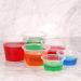 Freshware 4 Ounce Plastic Portion Cups with Lids - 100 Sets | Souffle, Jello Shot, Condiment Sauce Containers | Ideal for Sampling, Sauce, Snack, Dressing - Buy Online on GoSupps.com