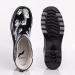 NORTY Women's Ankle Rain Boots - Waterproof Garden Boot 9 Black White Paw Print - Buy Online on GoSupps.com
