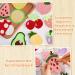 Cindeer 10 Pcs Glow in The Dark Food Series Punch Needle Embroidery Magnet Set with Patterns and Tools - Buy Online on GoSupps.com