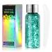 URAQT Body Glitter Gel Holographic Mermaid Sequins Glitter Chunky Cosmetic Glitter Face and Body Gel Sparkling Festival Party Lotion Glitter for Face Body Eye Hair Nail Makeup and DIY Art Green