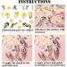 Self Adhesive Nail Charms - 5 Sheets Marble & Floral Stickers for DIY Nail Art | Black Gold Tips, Girls Stick On Nails - Transparent Decoration - Buy Online on GoSupps.com