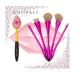 Professional Makeup Brush Set - 6 PC Flower Child DELUXE by Roopali Beauty | Soft Silicone & Vegan Nylon Brushes for Liquid Cream & Powder Cosmetics - International Shipping Available - Buy Online on GoSupps.com
