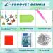 8 Pcs Gem Art Diamond Keychains for Kids DIY Crafts - Ocean Style Diamond Painting Kits for Boys and Girls Ages 8-12 - Perfect DIY Gift and Birthday Party Favors - Buy Online on GoSupps.com