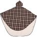 Hooded Blanket Shawl Lightweight Wheelchair Blanket Double Layer Half Blanket Semi-Recumbent Softness for Home Use - Buy Online on GoSupps.com