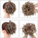 Hair Scrunchies Hair Bun Messy Bun Synthetic Curly Wavy Hair Bun Circle Ponytail Hair Slices with Elastic Rubber Band Hair Extensions for Women Women Hair Bun (Color : Q17 27T613) - Buy Online on GoSupps.com