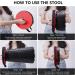 imodomio Upgraded Portable Collapsible Telescopic Stool - 480lbs Load Capacity - Foldable Camping Stool for Hiking & BBQ Parties - Indoor & Outdoor Activities - Red - Buy Online on GoSupps.com