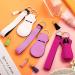 30-Piece Lipstick Holder Keychain with Wristlet & Colored Tassel Pendants for Women - Perfect for Travelling - Buy Online on GoSupps.com