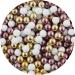 EinsSein 1kg wedding dragees chocolate balls Mix 1 cm small white-gold-pink | Baptism dragees girl boy communion with almonds | celebrate and receive party party color cheap with bomb tag see - Buy Online on GoSupps.com