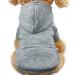 JECIKELON WINTER DOC HOME HOLD PULLOVER SWASTHIRTS WATE WARE DOUCH DOUCH FOR SMALLY DOS CHIEHUAHUA COSTEL CASTING PURY CAP CAT CASTUME (Large Gray) Large