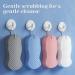 Buy Laokai 4-Piece Ultra-Soft Peeling Sponge Set - Ideal for All Ages | Gentle Shower Exfoliation - Buy Online on GoSupps.com