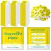 Timgle 100 Pcs Travel Deodorant Wipes Individually Wrapped Armpit Antiperspirant Deodorant Sweat Body Wipes for Women Men Teens Sports Travel Cleanse Skin and Underarm Excessive Sweating(Lemon)