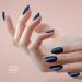 Bot 20x Royal Blue UV Gel Nail Foils - Self-Adhesive Up to 3 Weeks Dermatologically Tested All-In-One Solution - Buy Online on GoSupps.com