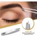 Professional Eyebrow Tweezers Set - 4 Precision Tweezers & Travel Case | KICHLY - Perfect for Flawless Plucking - Buy Online on GoSupps.com