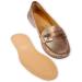 Tacco Luxus Ecologically Tanned Leather Insoles with Active Carbon Odor Absorber - Size 42 EUR/US L11 - US M9 | Men Women Replacement Soles - Buy Online on GoSupps.com