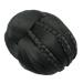 Imissu Braided Chignon Hair Cover & Donut Hair Tie - Updo Wig Clips for Wedding & Dance (M3 Black) - Buy Online on GoSupps.com