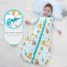 Mosebears Baby Winter Sleeping Bag 2.5 Tog | 100% Cotton | Green Zoo Design | 12-18 Months - Buy Online on GoSupps.com