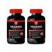 VIP VITAMINS Muscle Builder Supplements for Men Recovery Pills - MAXAMINO Plus 1200 MG PRE & Post Workout - Amino Acid Capsules 2 Bottles (180 Tablets)
