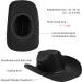 Pro Celia Felt Black Knit Cowboy Hat - Western Cowgirl Men's Style - Buy Online on GoSupps.com