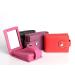 CHERKRAFT Purple Lipstick Case with Mirror - Soft Leather Organizer for Purse, Premium Travel Cosmetic Pouch - Buy Online on GoSupps.com