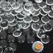 200 PCS Transparent Glass cabochons 1 inch Glass Dome Cabochons Crystal Clear Round Cabochon Non-calibrated Round 1 inch/25mm Round Cabochons Tiles for Craft Cameo Pendants Photo Jewelry Necklaces1