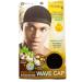 Healthy Treated Wave Deluxe Stocking Wave Cap Black - 3 Pack - Buy Online on GoSupps.com