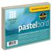 Ampersand Art Supply Pastel Painting Panel: Museum Series Pastelbord 5 x 7 Assorted Colors - 1/8 Inch Flat Profile 4 Pack