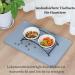Slip-Proof Silicone Pet Feeding Mat | Waterproof Cat & Dog Food Mat 48x30 cm - Buy Online on GoSupps.com