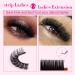 JIMIRE Russian Strip Volume Eyelashes DD Curl Fluffy False Eyelashes Look Like Lash Extensions Natural Lashes 16 Pairs Pack Russian Strip 16 Pairs -1 - Buy Online on GoSupps.com