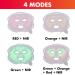MitoGLOW Red Light Mask - Battery Operated Red Light Therapy for Face & Neck | On-The-Go Skincare | Glowing Skin Solution - Buy Online on GoSupps.com