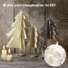 12 Inch Wooden Dowel Rods - 25 PCS Unfinished Round Sticks for DIY Crafts and Events - Buy Online on GoSupps.com
