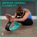 URBNFit Half Yoga Wheel for Yoga Wheel Pose - Stretching and Flexibility Enhancement - Buy Online on GoSupps.com