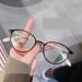 Zhuyiqz anti-blue light reading glasses light computer reading glasses anti-eyes pollution flat lighting mirror presbyopia glasses (color: C3 size: +0.00) +0.00 C3