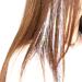 47 Shining Silver Holographic Hair Tinsel - Heat-Resistant Silk Extensions | Easy Apply Hair Accessories for Girls & Parties (400 Strands) - Buy Online on GoSupps.com