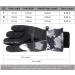 LULLABY KIDS Waterproof Snow Ski Gloves Camo Black - Size L (10-12 years) - Buy Online on GoSupps.com