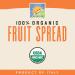 Bionaturae Organic Apricot Fruit Spread 9 oz - Non-GMO, USDA Certified, No Sugar Added, No Preservatives - Made In Italy - Buy Online on GoSupps.com