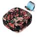 Women's binding pocket flowers flower pattern ladies bang bags tampon storage bag zip pockets menstrual tapes bag multi08