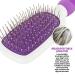 Stainless Steel Ever Gentle Slicker Brush for Dogs | Rubber Handle | Effective Grooming Tool - Buy Online on GoSupps.com