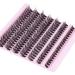 Goddvenus Individual lashes Cluster Lashes DIY Eyelashes Individual Wispy Cluster Eyelash Extensions Lash Clusters140pcs Cluster Lashes Extensions 40D-QC - Buy Online on GoSupps.com