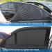 Double-Sided UV Protection Car Sun Shade for Babies & Children - 2-Piece Rear Window Cover & Mosquito Protection - Buy Online on GoSupps.com