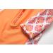 Bonverano Baby Girls UPF 50+ UV Protection Sunsuit with Sun Cap - Orange (12-18 Months) - Buy Online on GoSupps.com