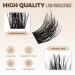 Lashview 144 PCS 3D Cluster Lashes - DIY Mega Volume Eyelash Extensions | Reusable Super Thin Band Individual Lashes - Buy Online on GoSupps.com